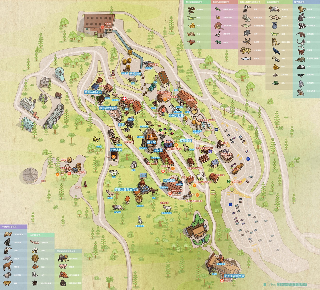 手绘地图（图ZMTY1MDQ5Nzgw） - 商业插画 - 站酷设计师温吞李先生原创素材 - 站酷ZCOOL