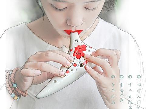 陶笛主图设计