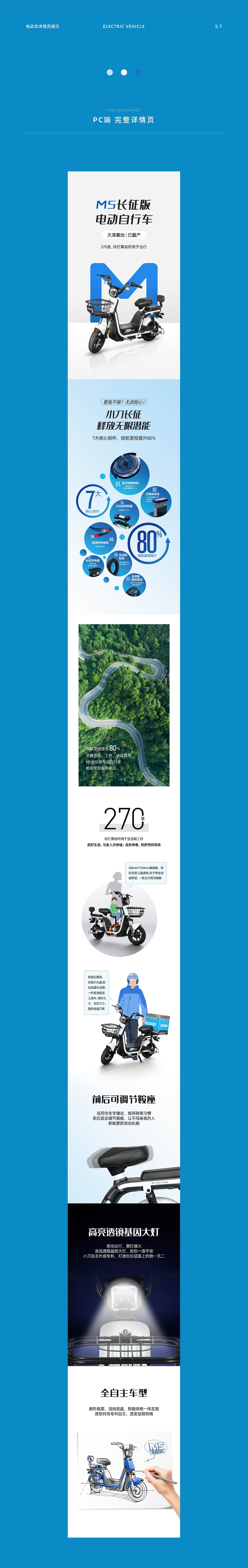 电动车详情页设计（图ZMjYzNzkxMTU2） - 宣传物料 - 站酷设计师我是一一1824205原创素材 - 站酷ZCOOL