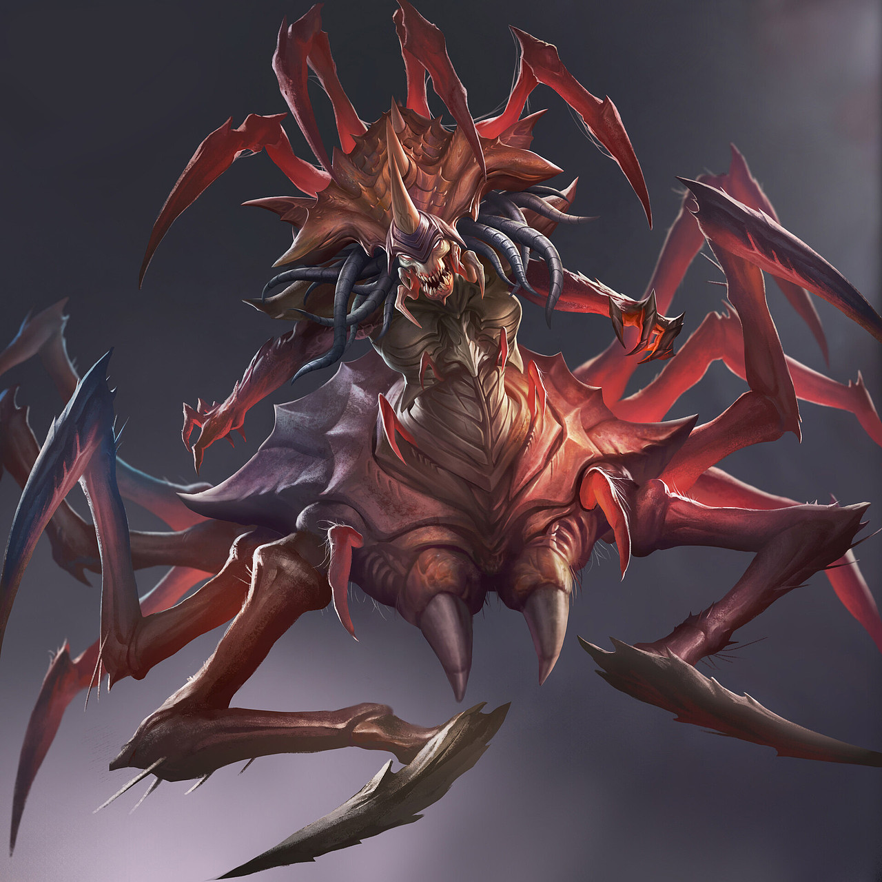 《虫族入侵》游戏武汉/概念设计师/2年前/124浏览画不好图不改名