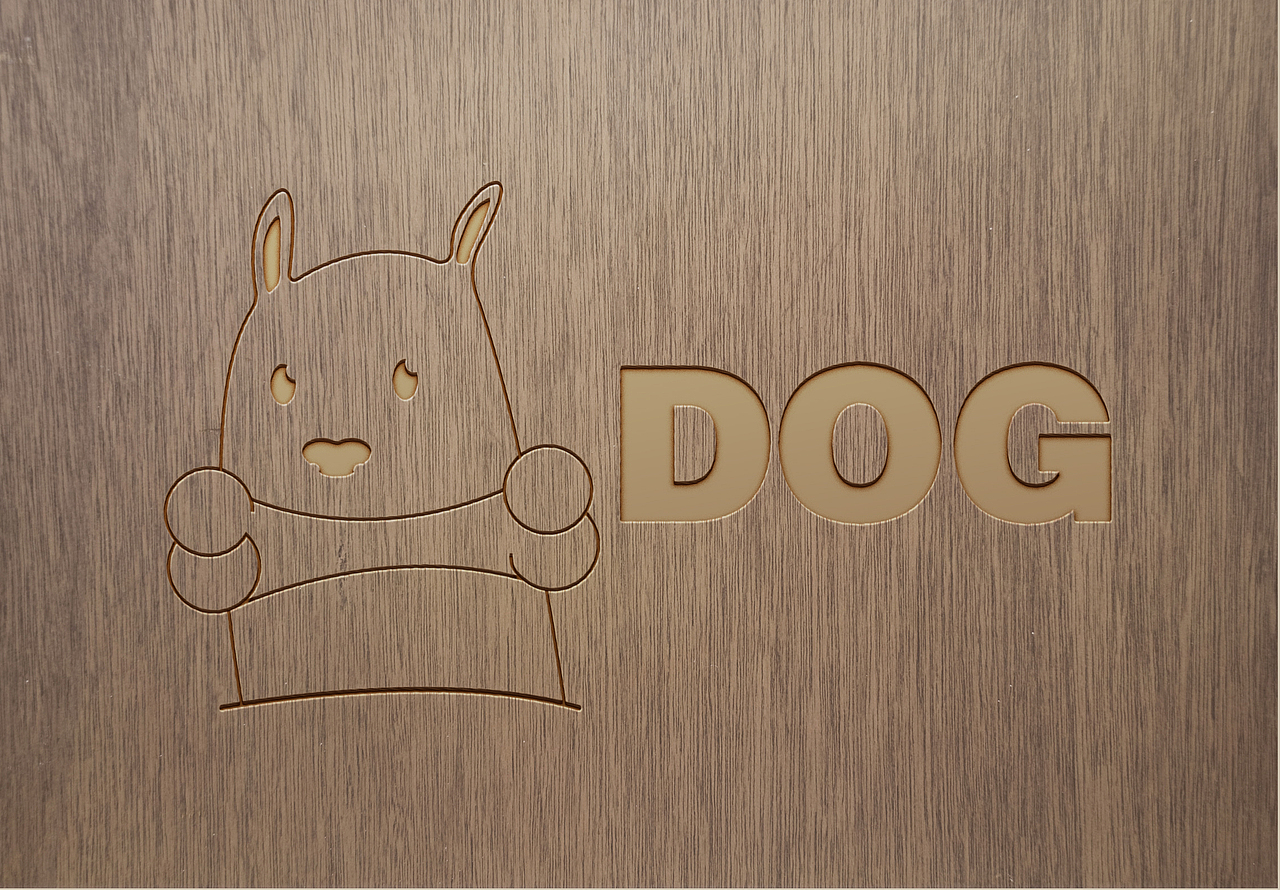 脑洞-狗狗LOGO-练习