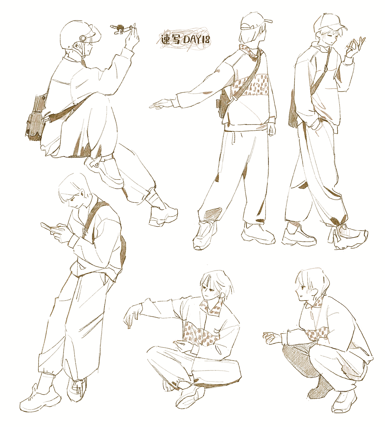 #速寫60天挑戰(zhàn)賽# day18 @速寫班長(zhǎng)（圖ZMjkzMTE4MTUy） - 創(chuàng)作習(xí)作 - 站酷設(shè)計(jì)師月牙鹽原創(chuàng)素材 - 站酷ZCOOL