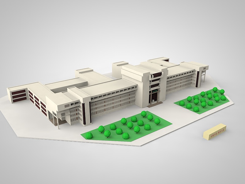 内蒙科技大学建模与H5广告制作#青春答卷2016#（图ZNTA4MDE2OTY=） - 建筑/空间 - 站酷设计师zebulonChan原创素材 - 站酷ZCOOL
