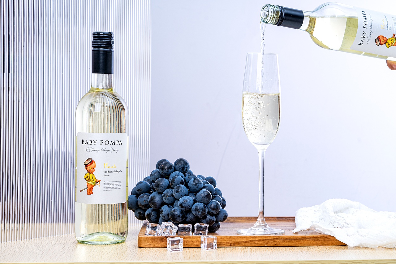 气泡酒 产品拍摄