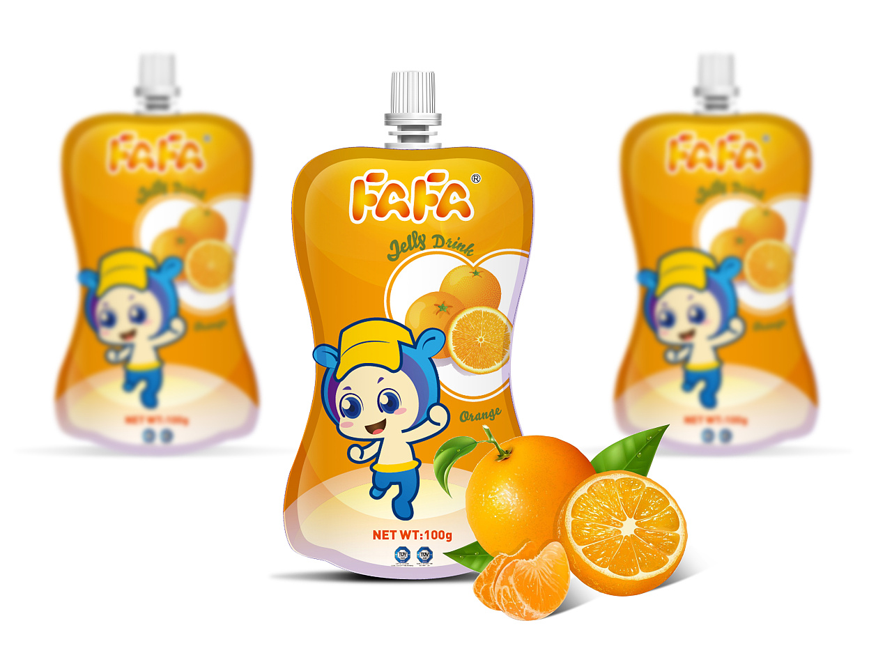 项目:果冻食品包装 时间:2017年6月 设计:涵象品牌设计团队 案例背景