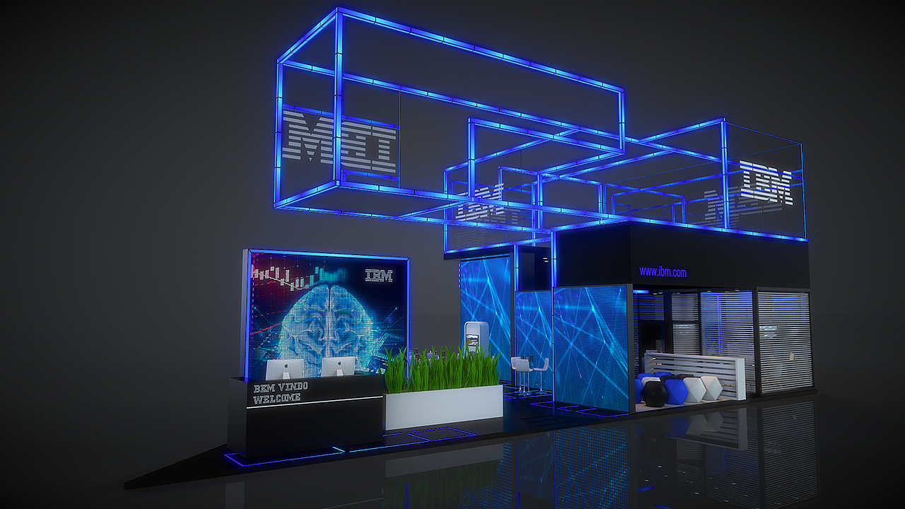 科技展会（图ZMTczMjM5MTQw） - 建筑/空间 - 站酷设计师Bigggg原创素材 - 站酷ZCOOL