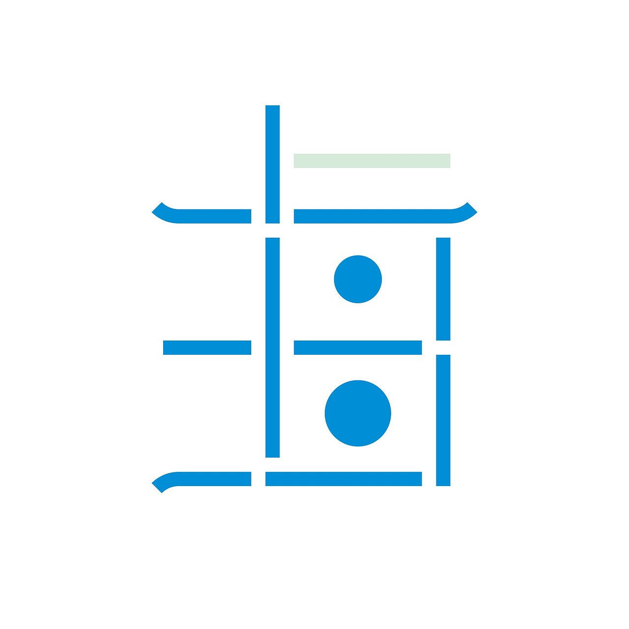 上海logo 三合一合体字设计
