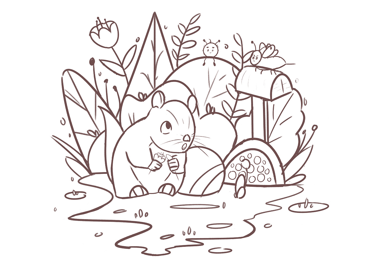 动物小场景|插画|商业插画|画画的沐羽 - 原创作品 - 站酷 (zcool)