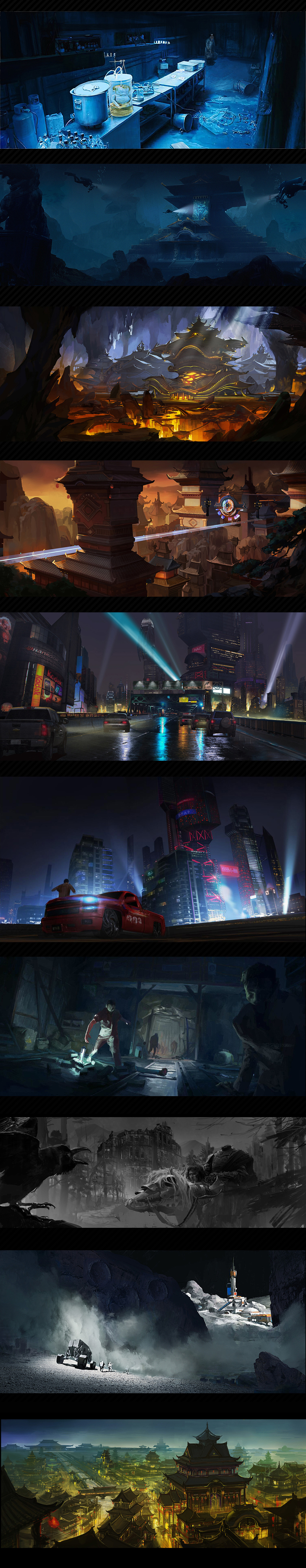 学生作业（图ZMTExNjIwOTY4） - 艺术插画 - 站酷设计师牧兮原创素材 - 站酷ZCOOL