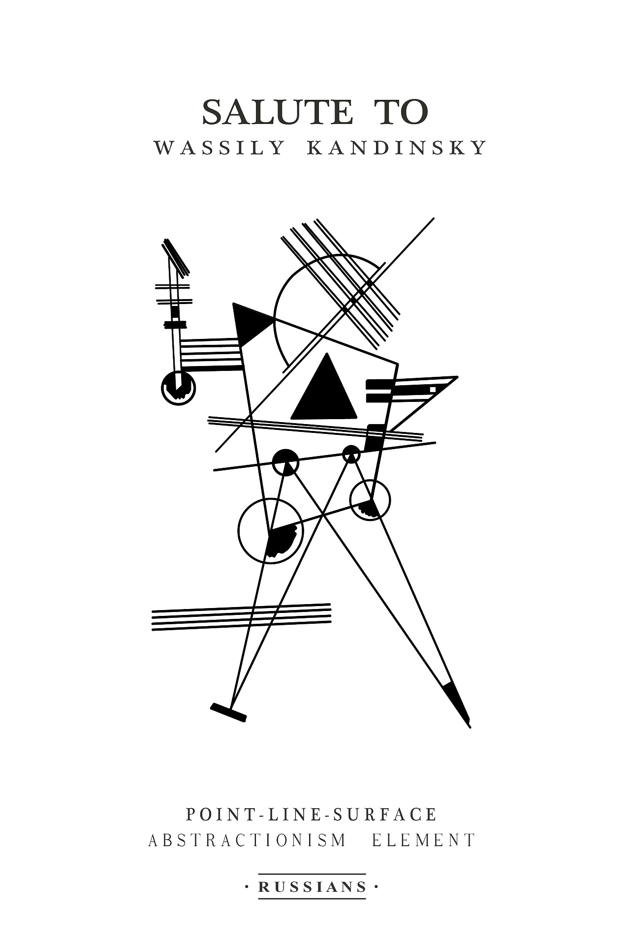 康定斯基系列海报设计