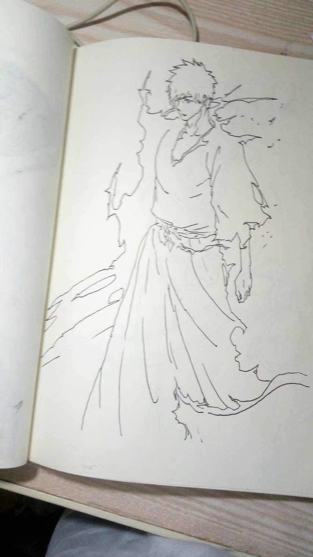 临摹漫画的小本本