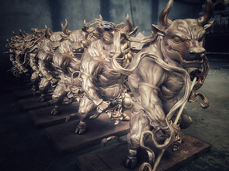 铜牛大军 哈哈 像不像阎罗军团