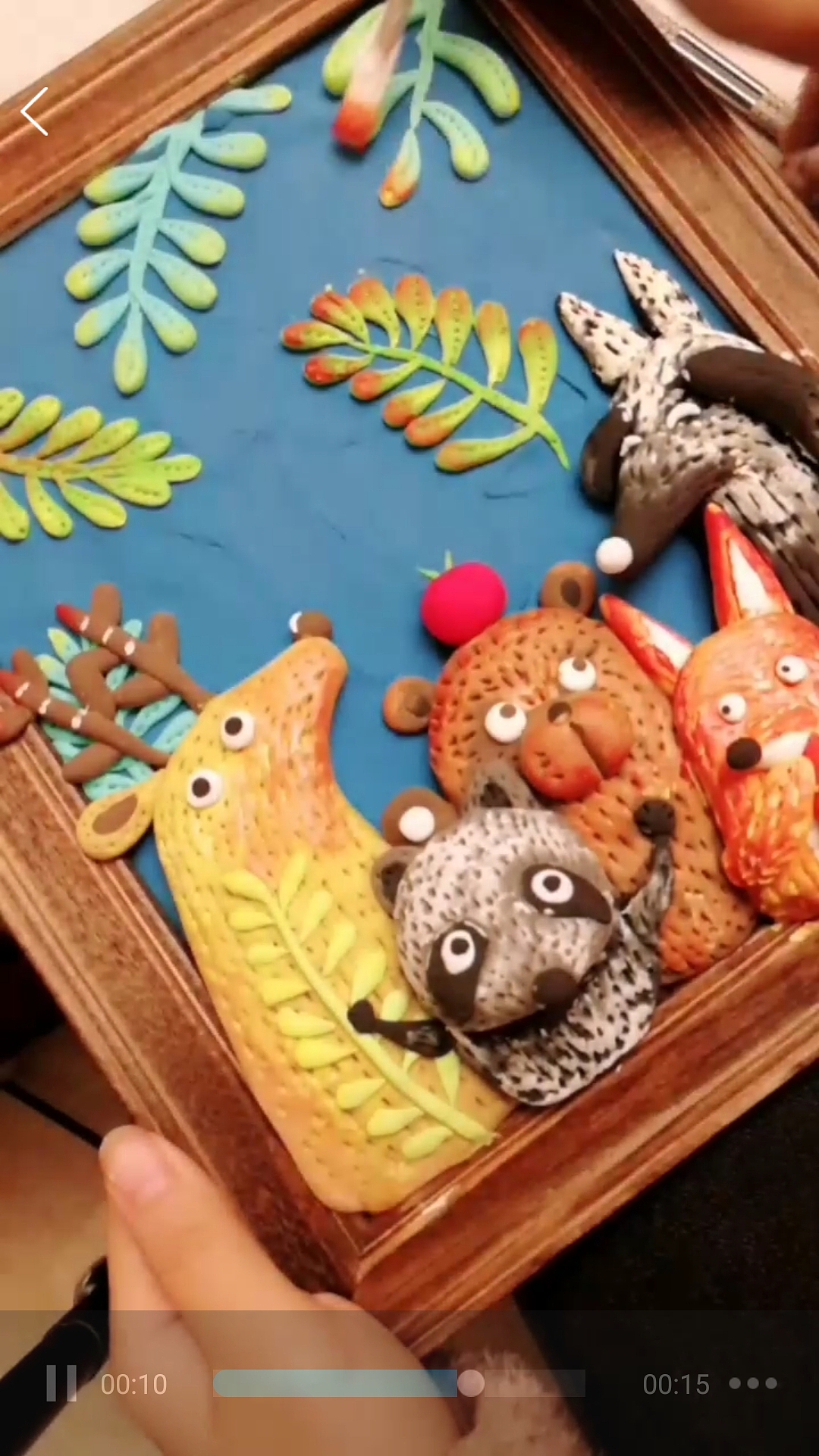 黏土画（图ZMTM3NzUxNDQ4） - 其他手工艺 - 站酷设计师yushi6761原创素材 - 站酷ZCOOL