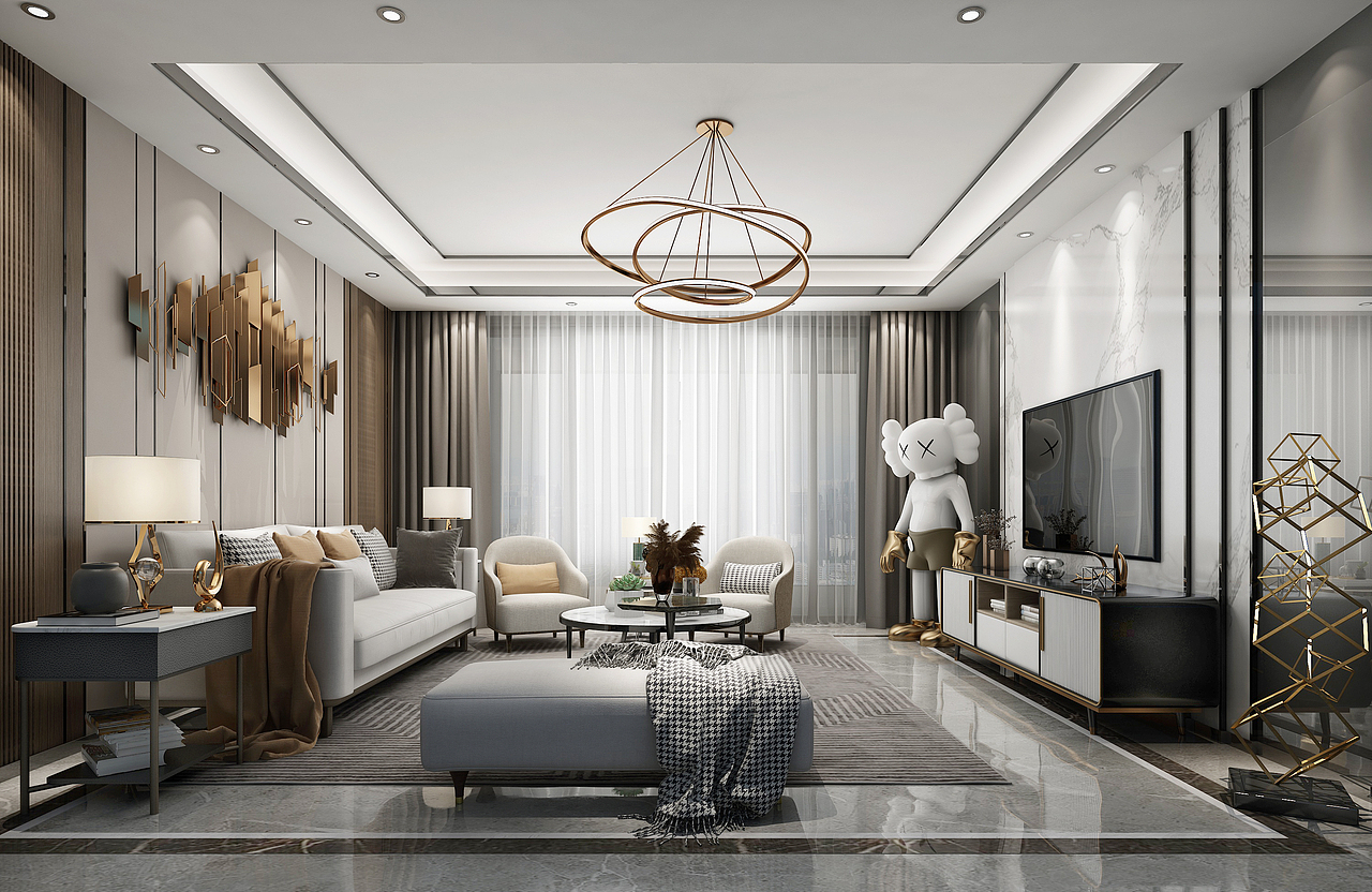 怪仁-现代/简约/轻奢（图ZMjE1NTAxNjAw） - 家装设计 - 站酷设计师Maleah_怪仁辑设原创素材 - 站酷ZCOOL