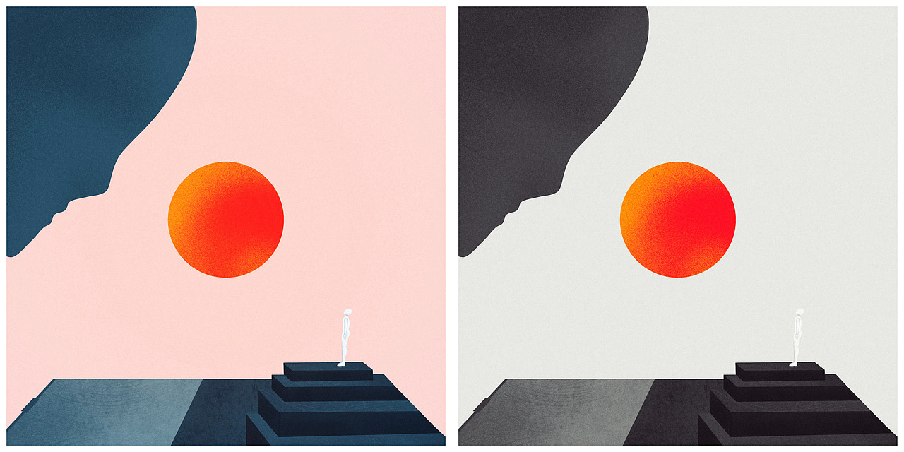 孤独的希望 The Light of Loneliness（图ZMjU1OTEyNDY0） - 艺术插画 - 站酷设计师LaughingYu原创素材 - 站酷ZCOOL