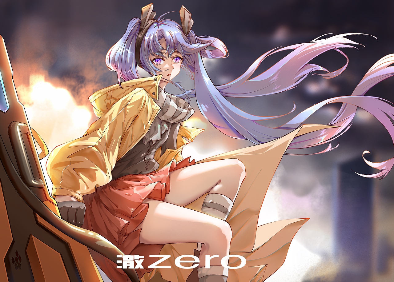 procreate:王者荣耀 孙尚香时之恋人皮肤二次元版!