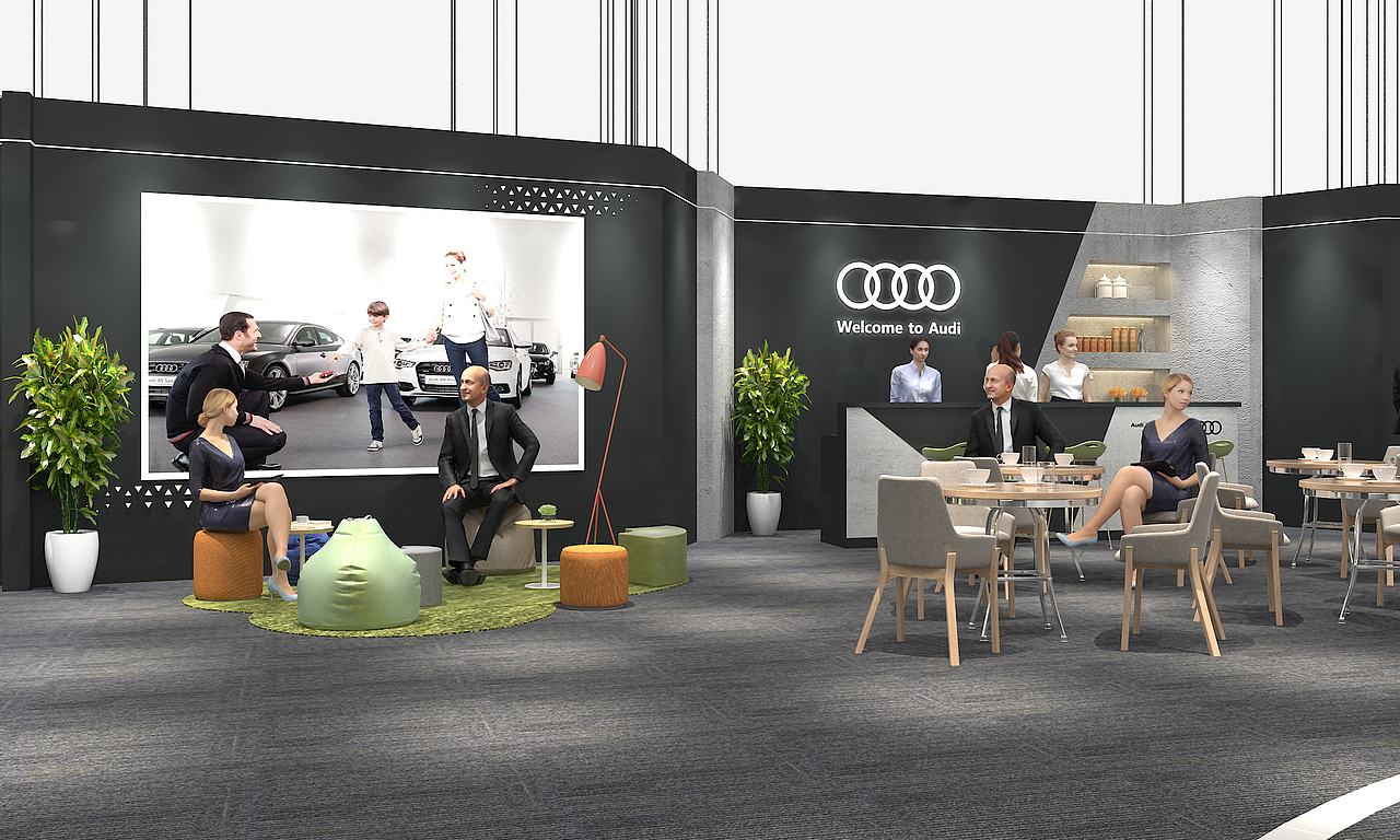 奥迪服务（图ZMTY1NDA3OTQw） - 展陈设计 - 站酷设计师秋零原创素材 - 站酷ZCOOL