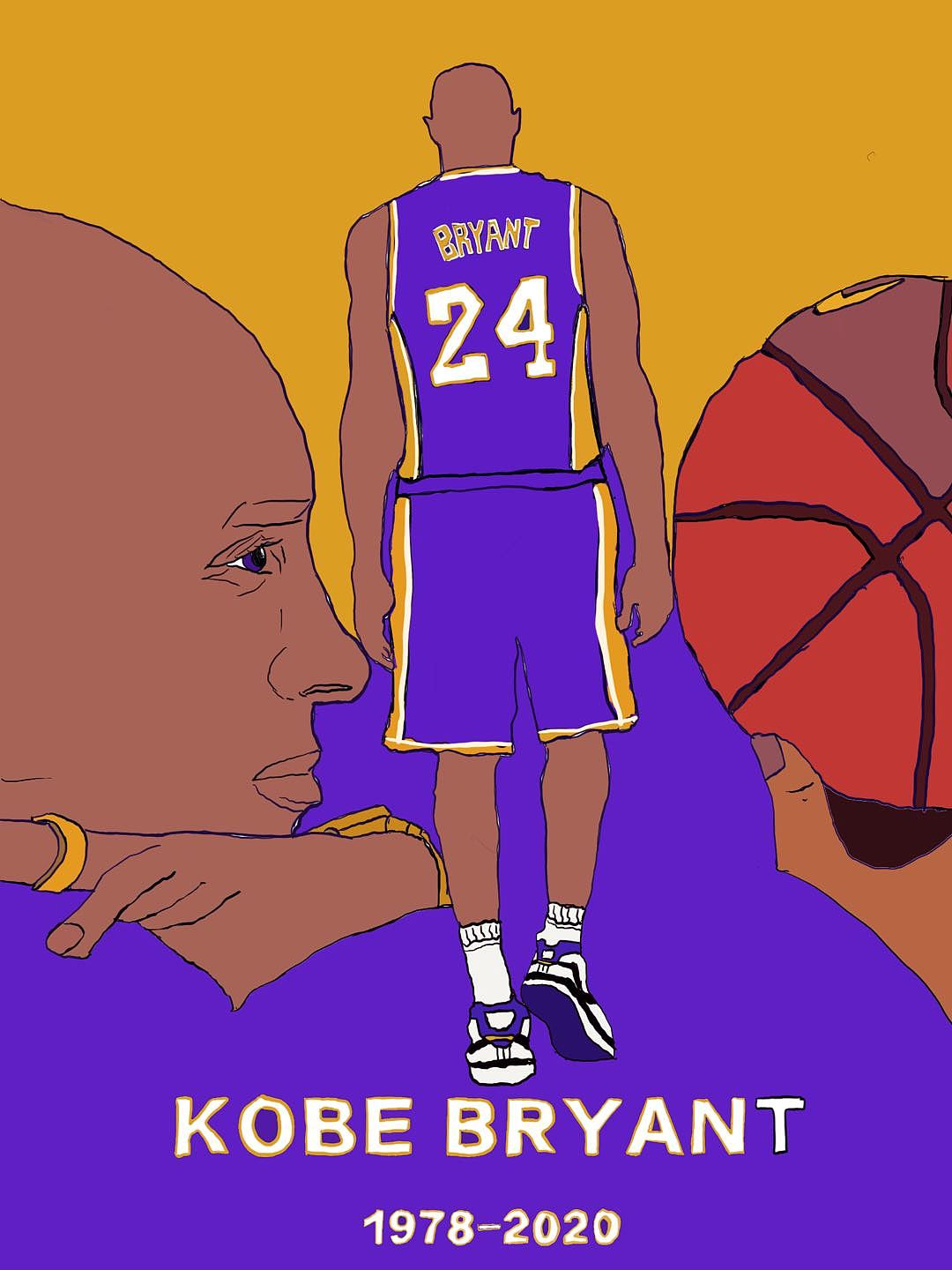 KOBE… 🕯️（图ZMTk0MzIxNDA0） - 单幅漫画 - 站酷设计师Alysosis原创素材 - 站酷ZCOOL