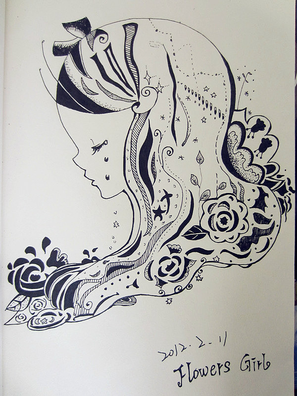 耳朵的流年（图ZMTc3ODQwODA=） - 新锐潮流插画 - 站酷设计师糖都化了原创素材 - 站酷ZCOOL