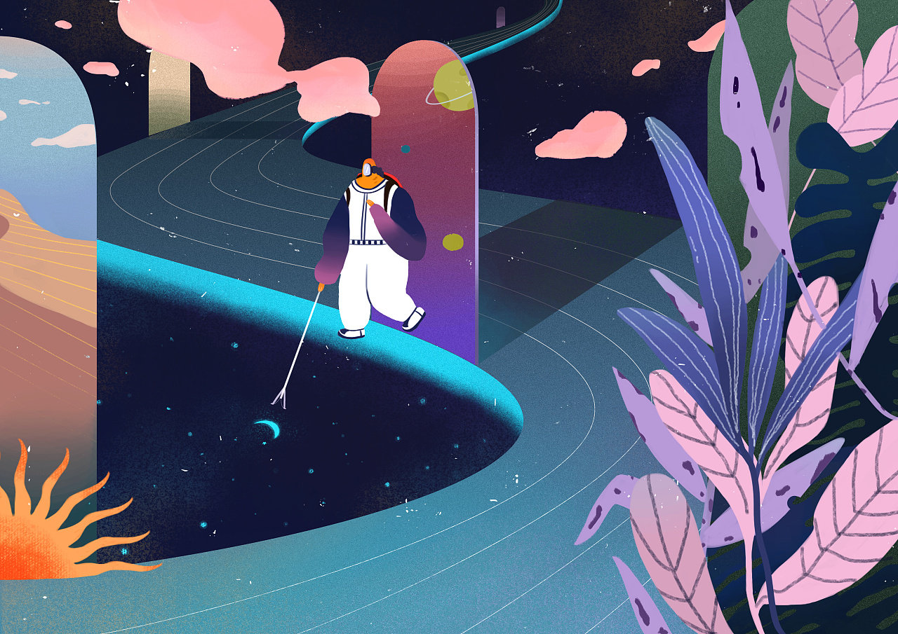 平面插画小练习