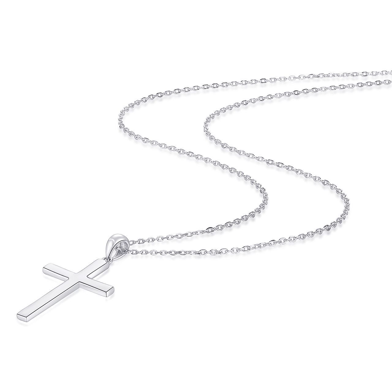 项链白底场景图