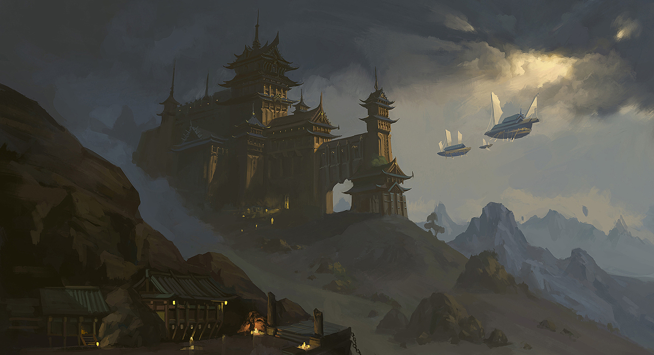 气氛图（图ZODgzNDE1MzY=） - 游戏原画 - 站酷设计师zhangyups3原创素材 - 站酷ZCOOL