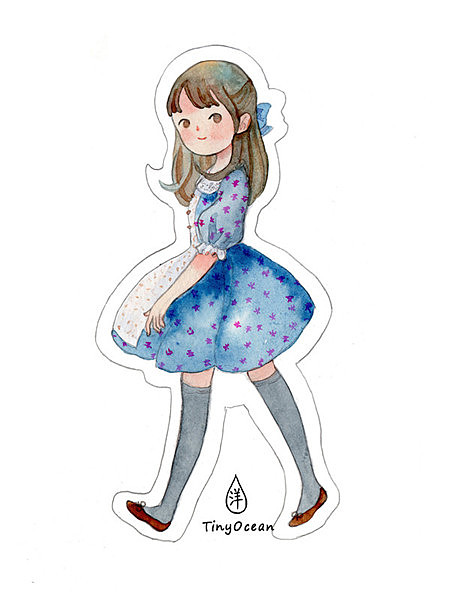 小复古（图ZMTMwMDU1NTI4） - 新锐潮流插画 - 站酷设计师豆丁洋原创素材 - 站酷ZCOOL