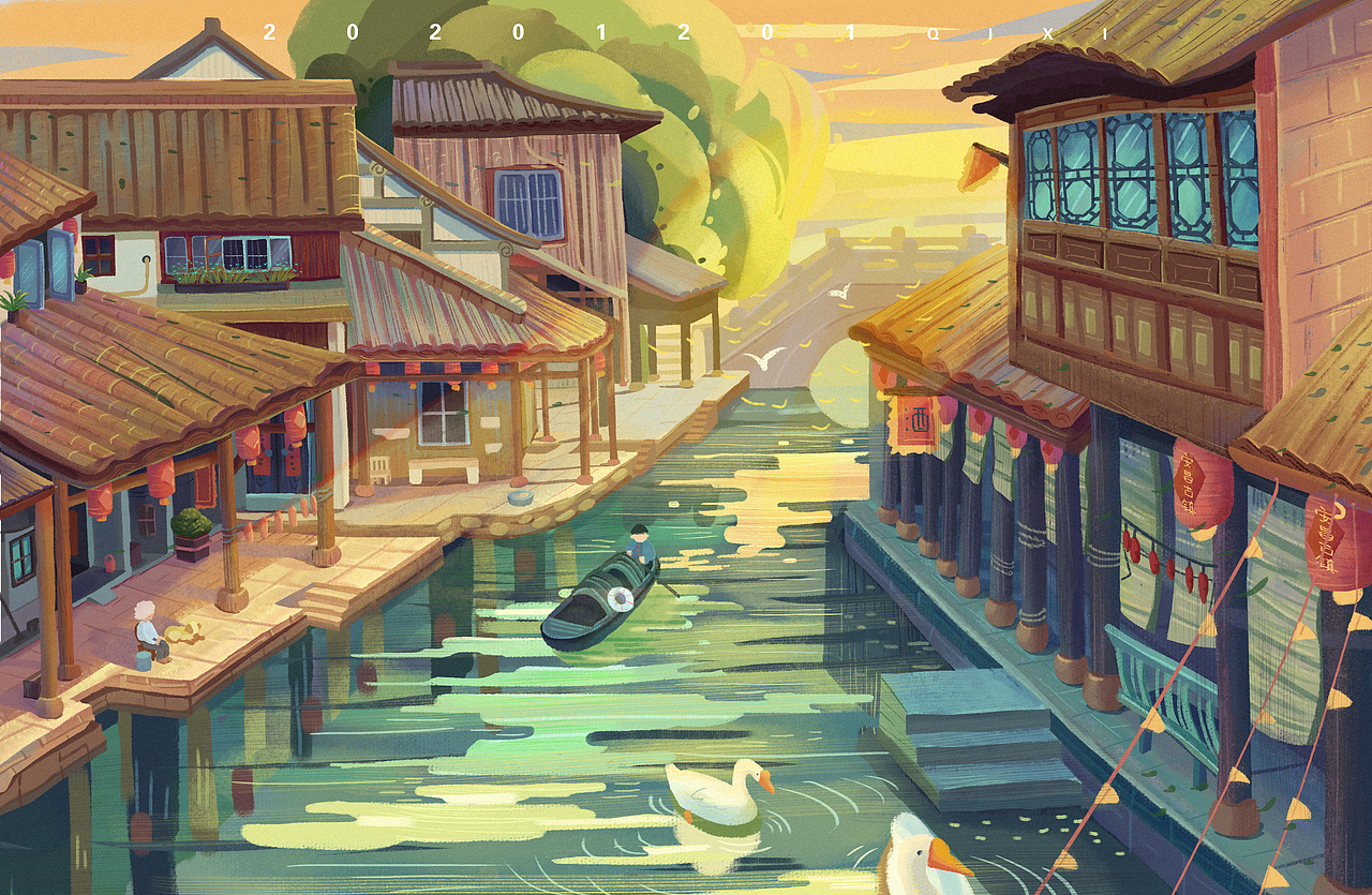 2020年的练习图（图ZMjYxMDM0MDI4） - 儿童插画 - 站酷设计师慢跑的阿喜原创素材 - 站酷ZCOOL