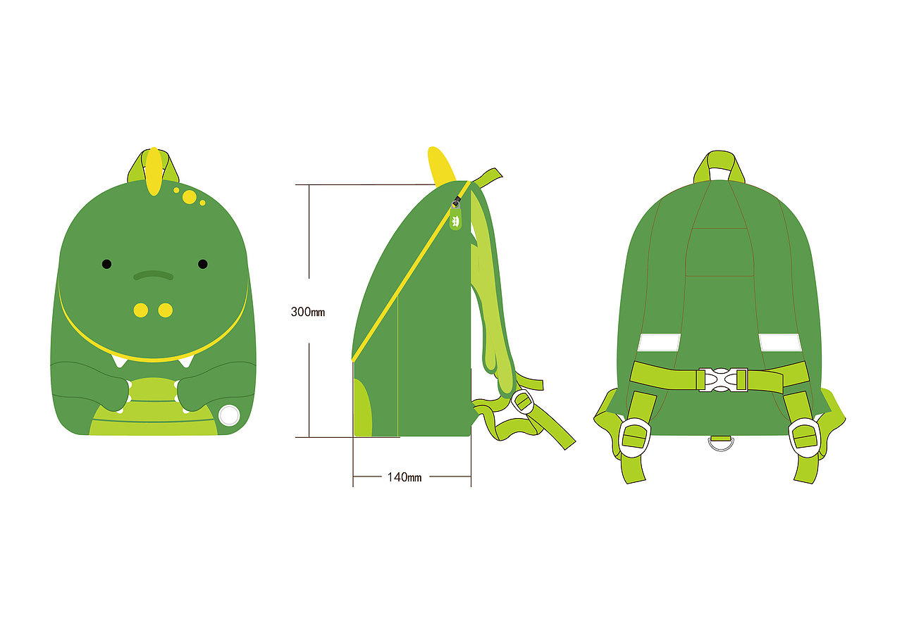 小恐龙幼儿包（图ZMTIyNjAwNDIw） - 生活用品 - 站酷设计师Lemon_图原创素材 - 站酷ZCOOL