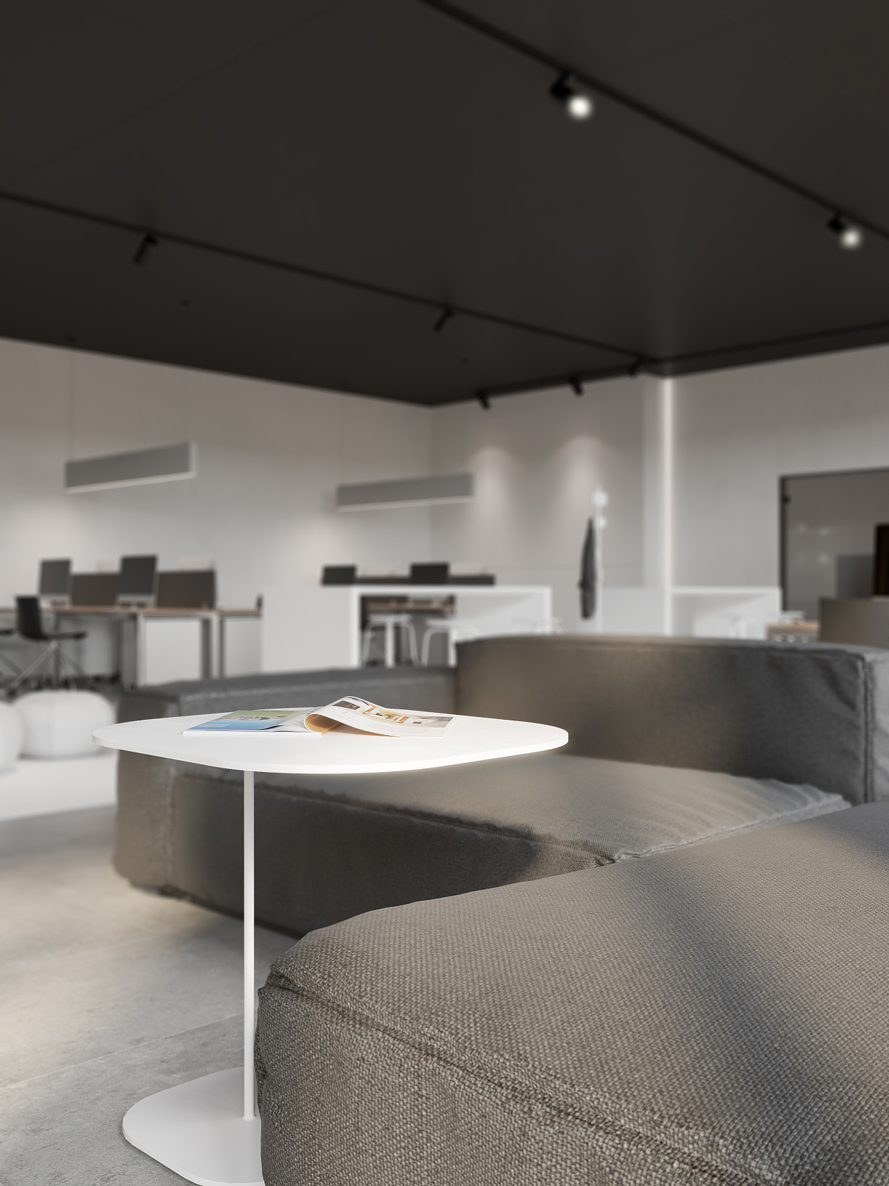 商业办公室渲染——cr渲染