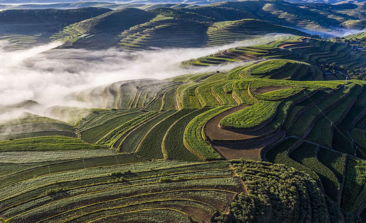 醉美旱塬梯田
