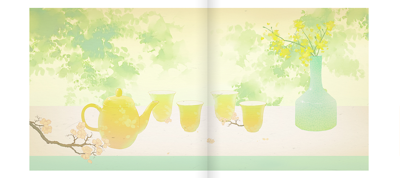 最近的一个绘本作品（图ZMjc3MjQzNjYw） - 绘本 - 站酷设计师李半闲儿原创素材 - 站酷ZCOOL