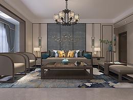 150m²新中式风格设计 陈超设计