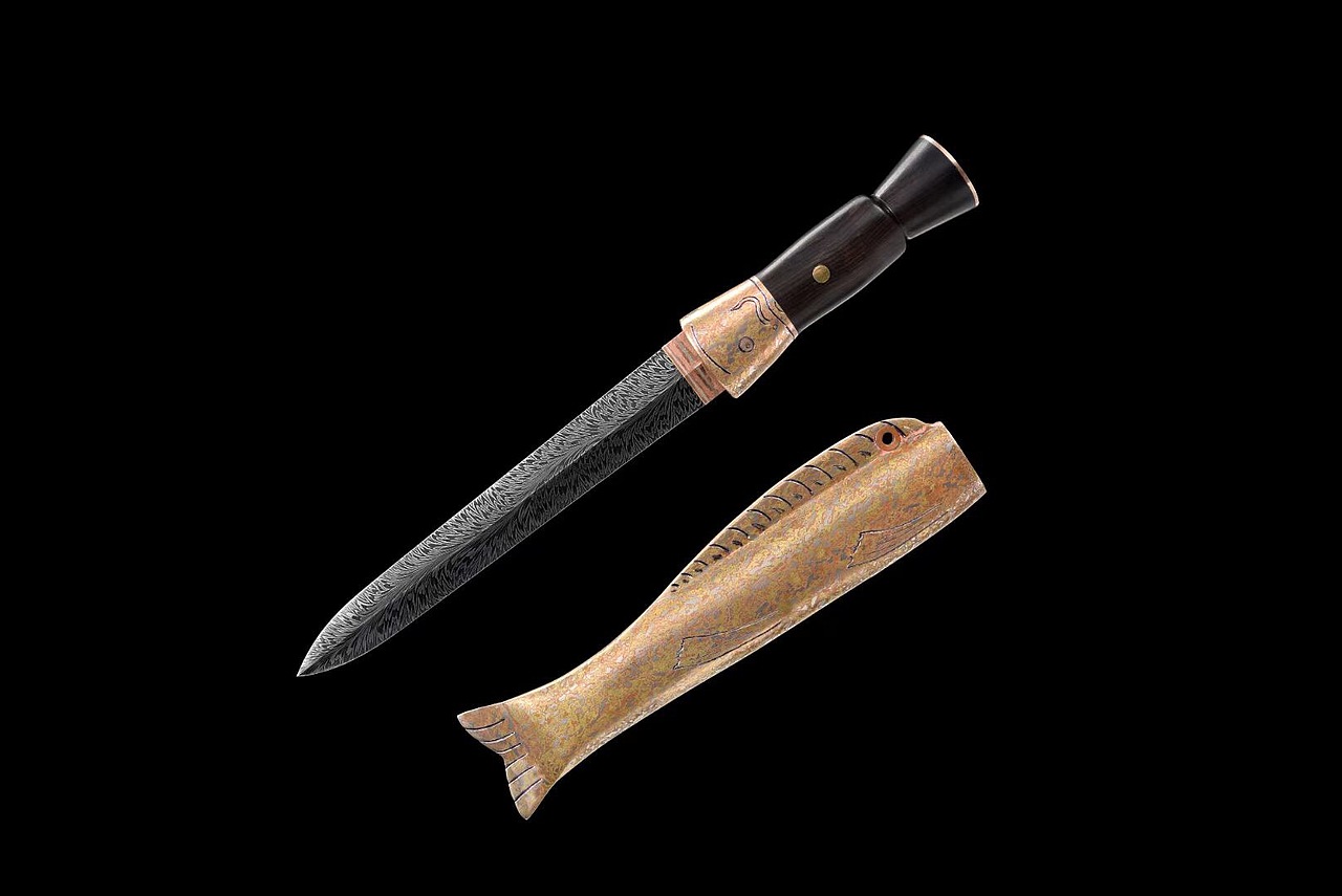 鱼肠剑（图ZMjQ4NzIyNzA4） - 工艺品设计 - 站酷设计师龙泉云渊剑铺原创素材 - 站酷ZCOOL