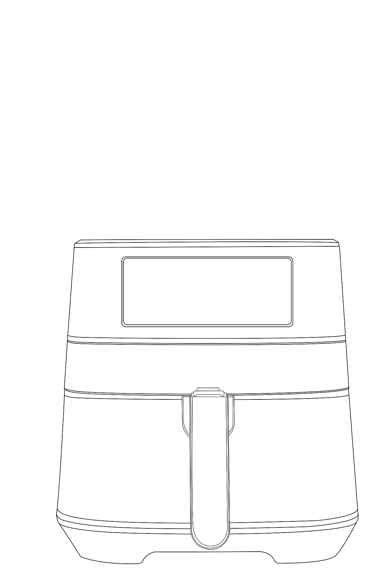 锅-专利图-线稿图-六视图