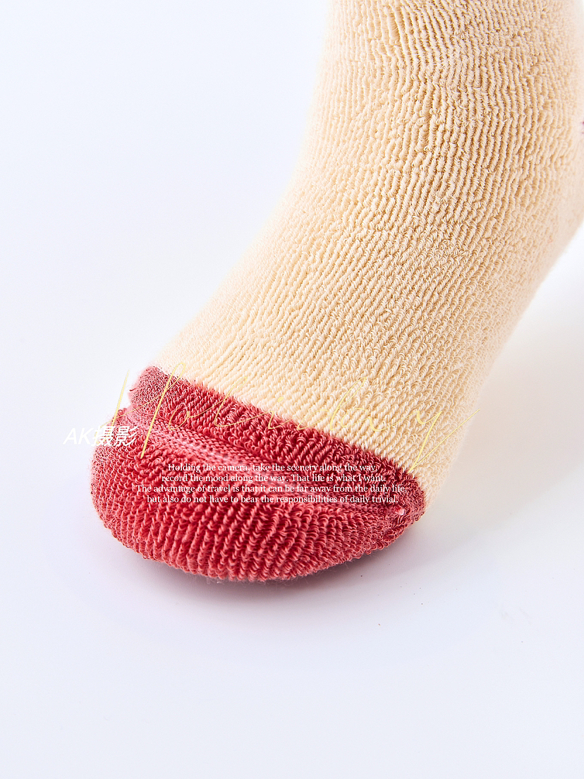 秋冬袜子拍摄,平铺细节创意图专业服装摄影