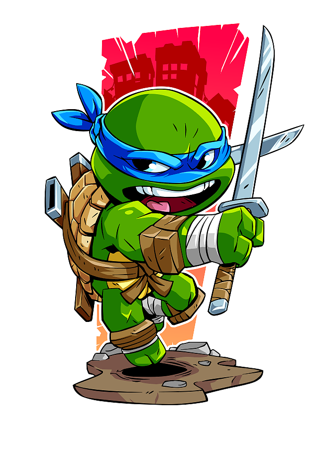 忍者神龟临摹