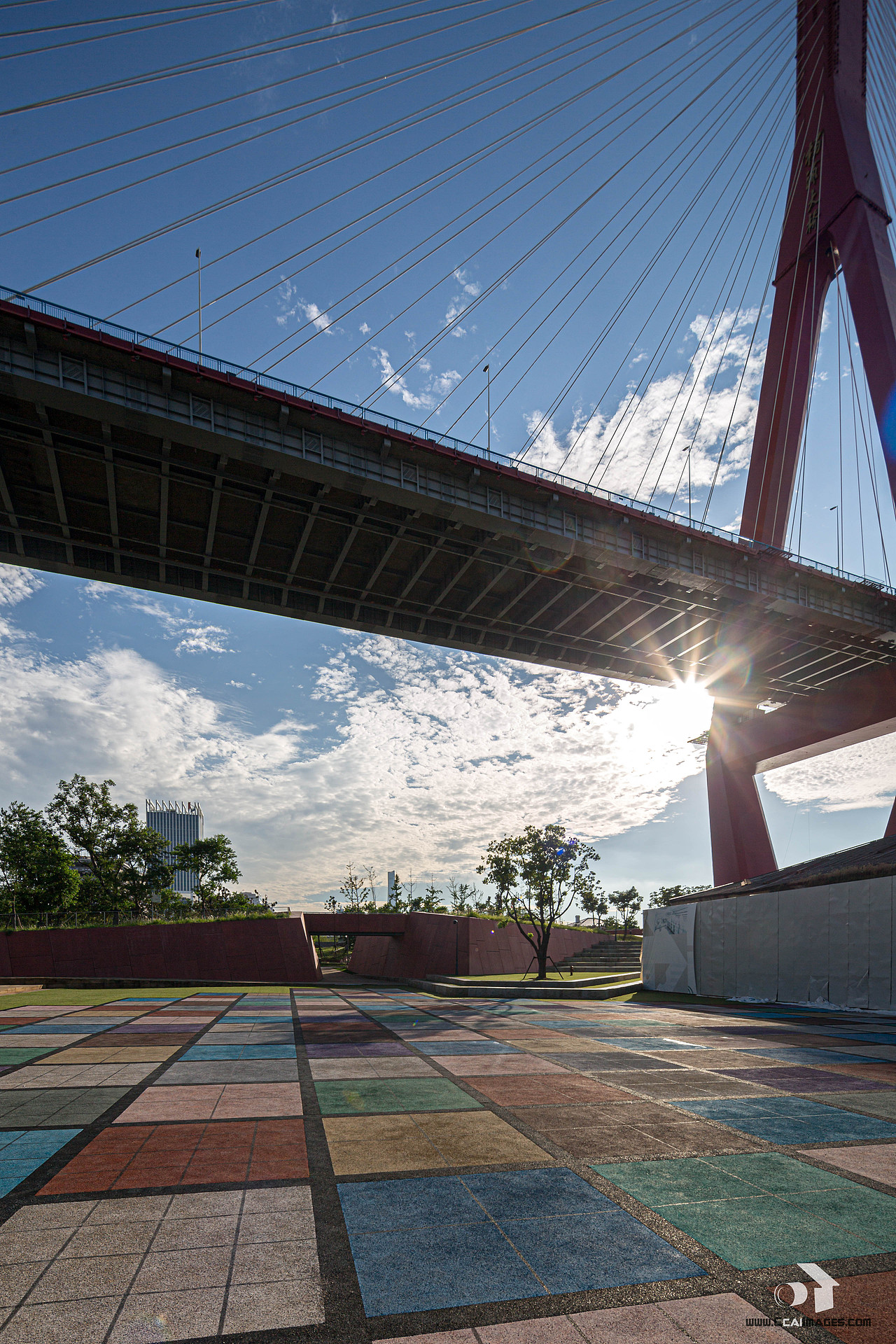 浦东东岸改造—杨浦大桥滨江绿地