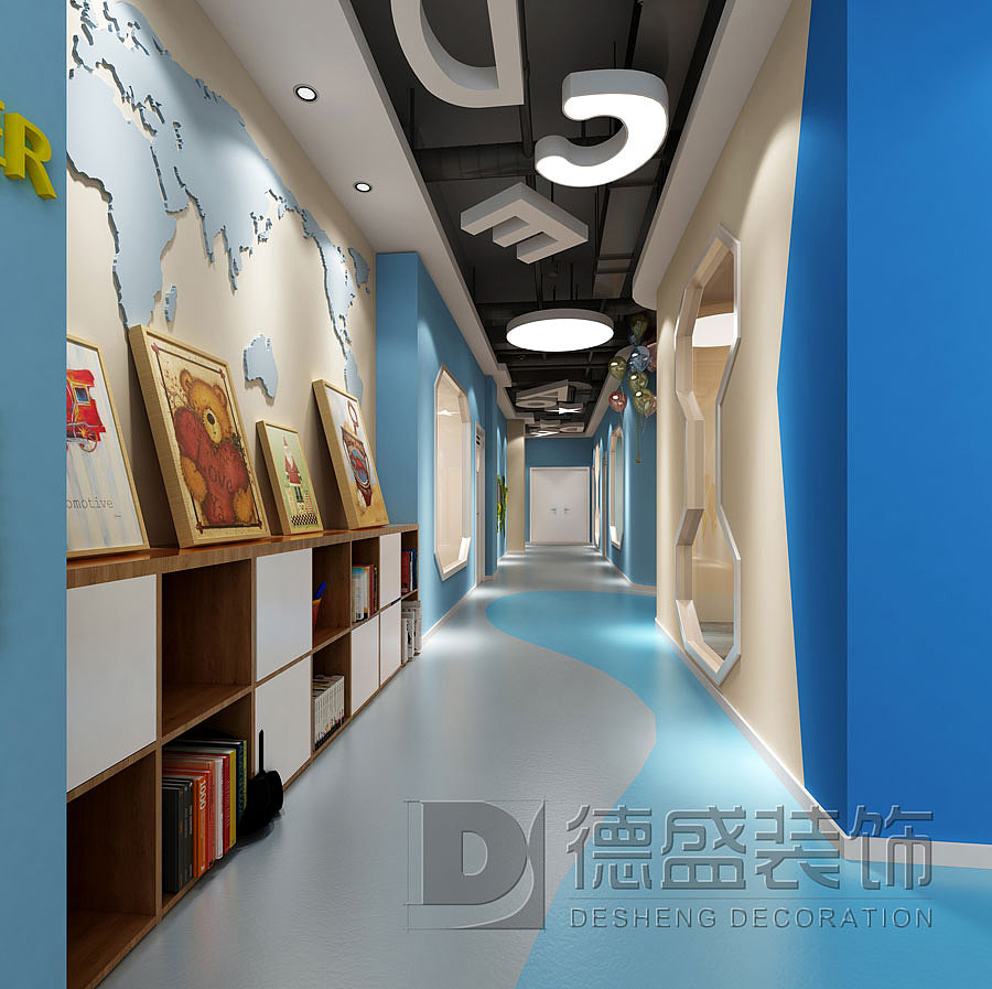 玛恩特英语培训机构-培训机构设计,培训机构装修