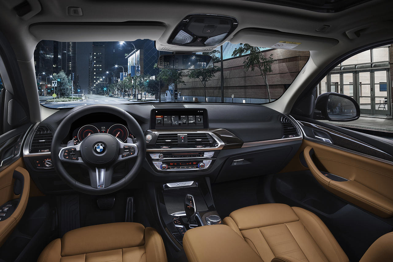 宝马内饰修图