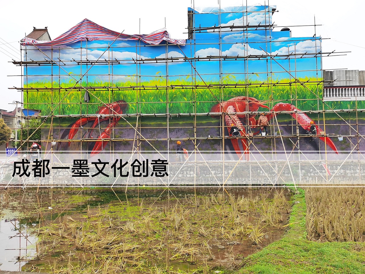 新农村墙绘（图ZMjk1NTgyNjI4） - 绘画 - 站酷设计师墙绘壁画原创素材 - 站酷ZCOOL
