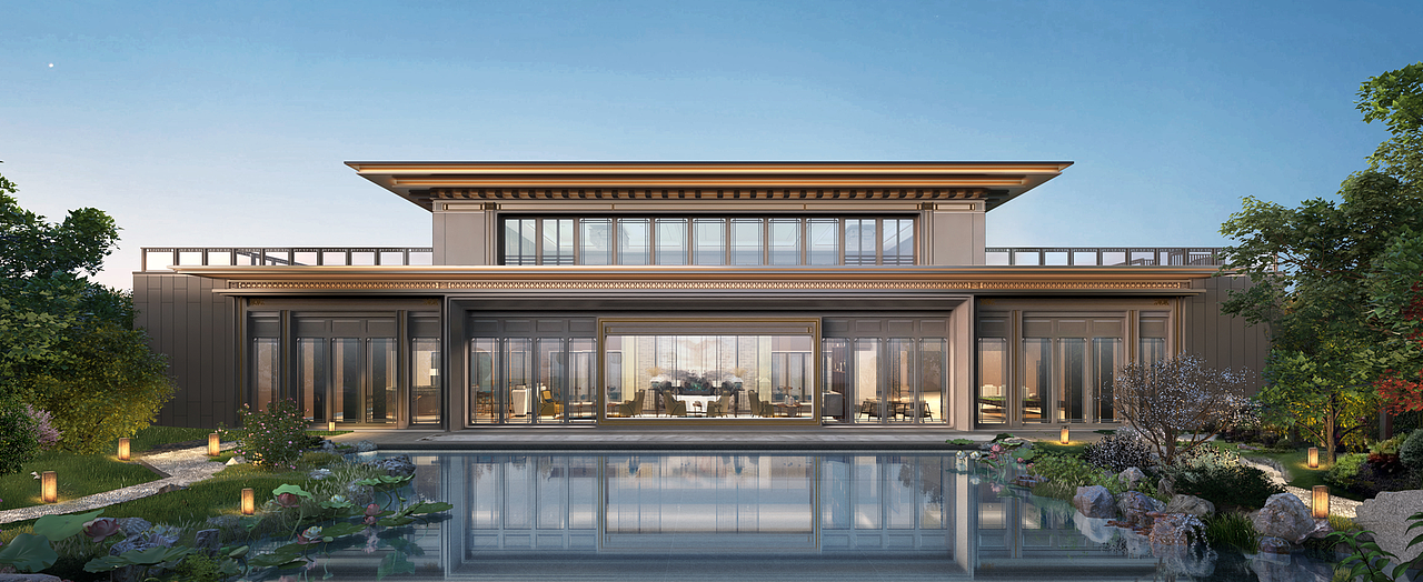 融创长安和玺效果图（图ZMjMwMTM5MTE2） - 建筑/空间 - 站酷设计师小鱼儿yj原创素材 - 站酷ZCOOL