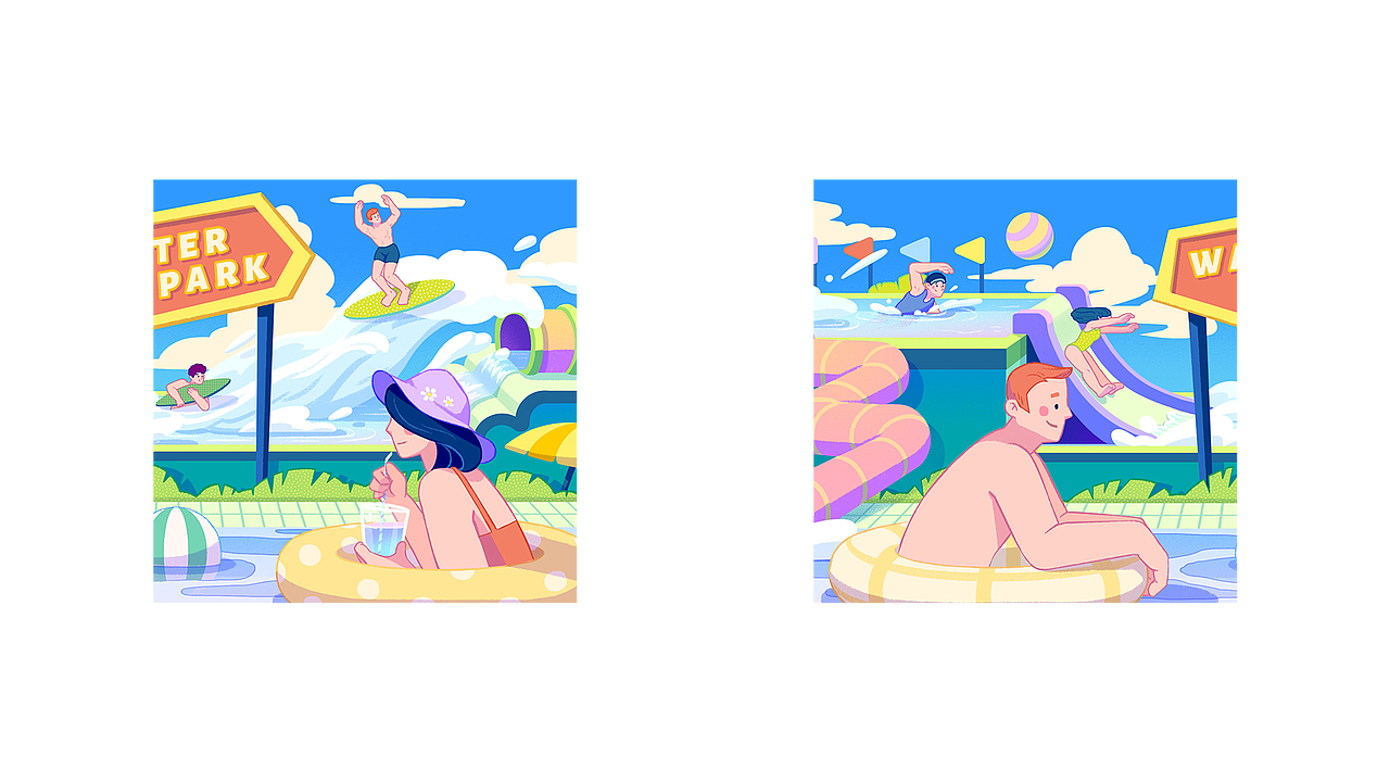 夏日主题——大场景