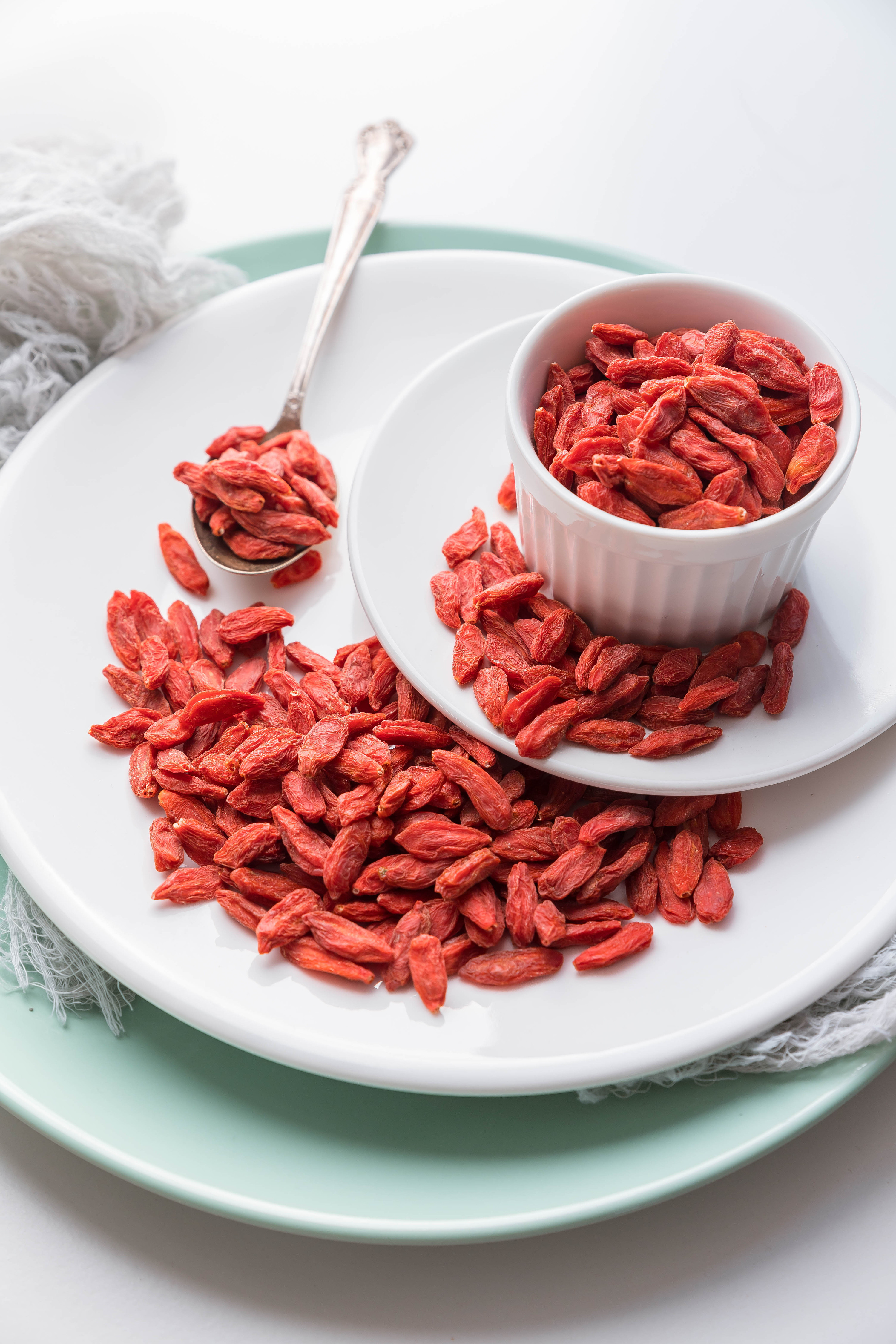 小清新枸杞亮调产品摄影