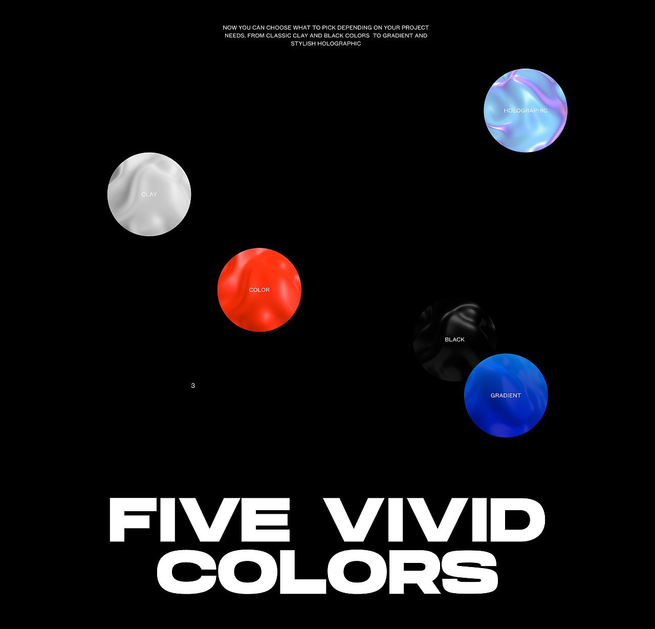 LOOPS - ANIMATED 3D SHAPES FOR UI PROJECTS