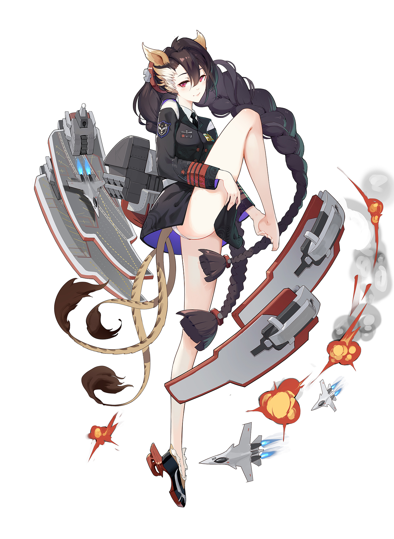 001A 国产舰娘（图ZMTMxMTc5OTUy） - 商业插画 - 站酷设计师画画的香桑原创素材 - 站酷ZCOOL