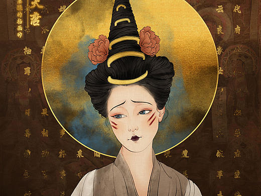 梦回大唐系列插画
