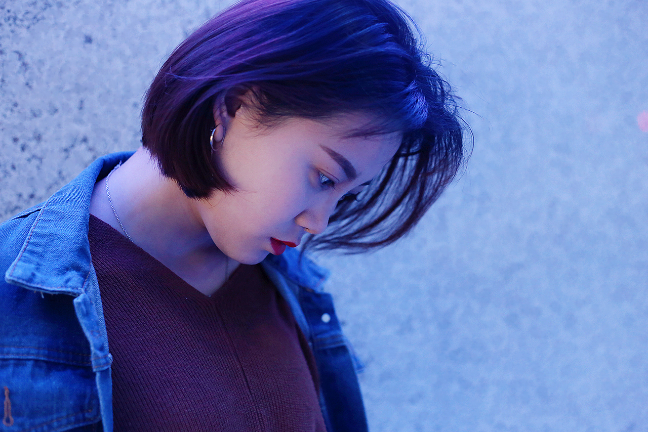 我眼中的你是蓝色的