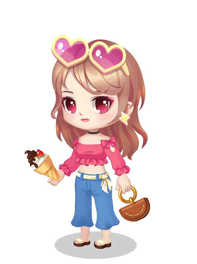 换装游戏角色q版