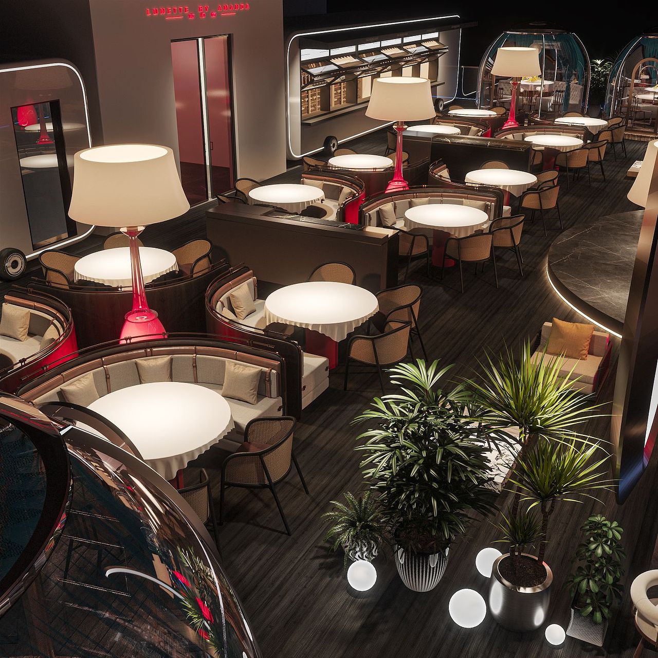 最美露台外滩法式餐厅